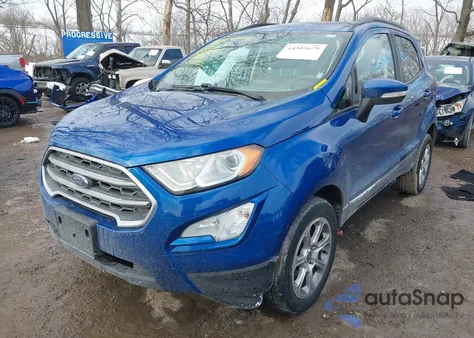 2019 Ford Ecosport Se from USA, damaged, VIN MAJ6S3GL9KC287075